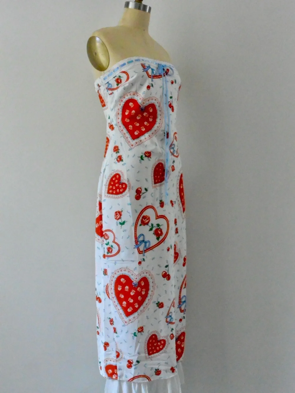 For Love and Lemons Daisy Mae strapless midi dress (size M) NWT - Picture 5 of 7